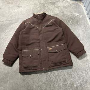 Outback Trading Co. Canyon Canvas Down Pathfinder Jacket Size L Brown
